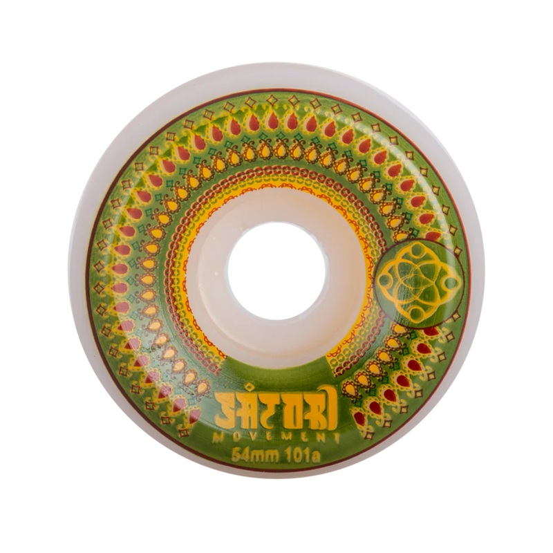 Satori –  54mm Mandala Series 101a Conical – Skateboard Wheels 54mm 101a