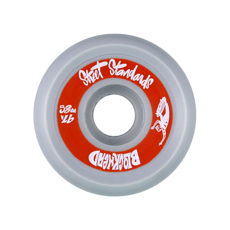 Blockhead – Street Standards 58mm – 97a – Steel – Skateboard Wheels 58mm Steel
