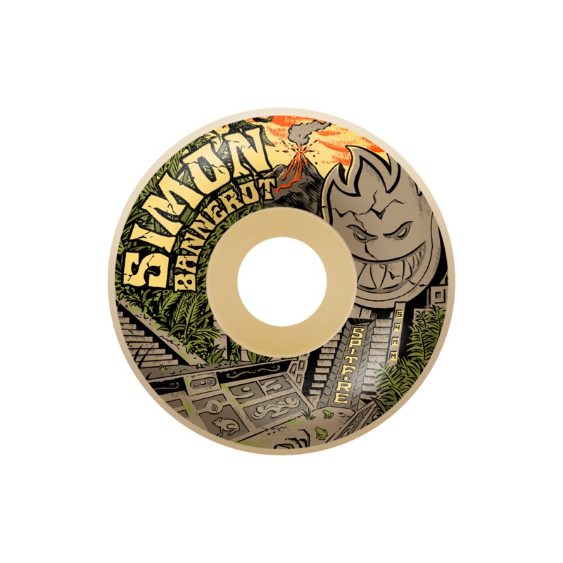 Spitfire Wheels – F4 93 Radial Full Simon Bannerot 54mm- Skateboard Wheels 54