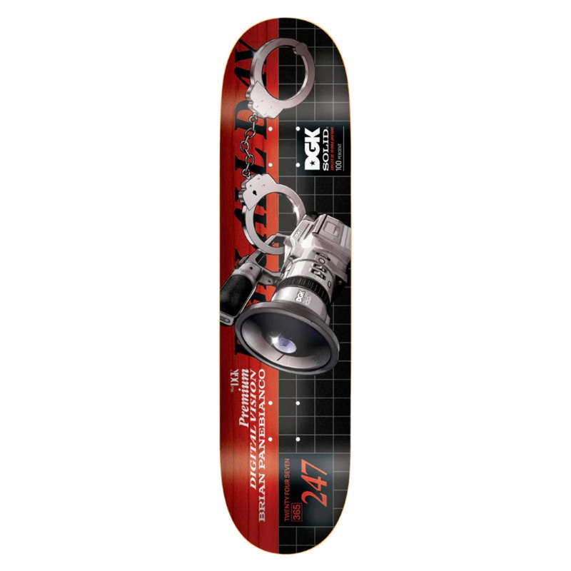 DGK Brian Panebianco “Street Soldier” DGK Deck 7.8