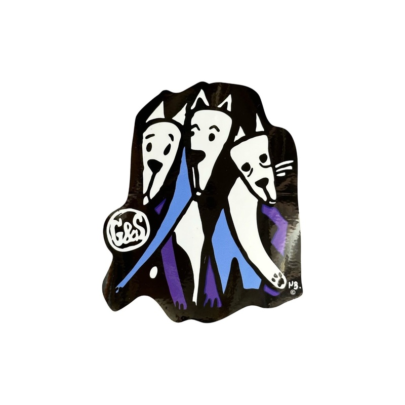 “3 Dogs” Neil Blender Sticker