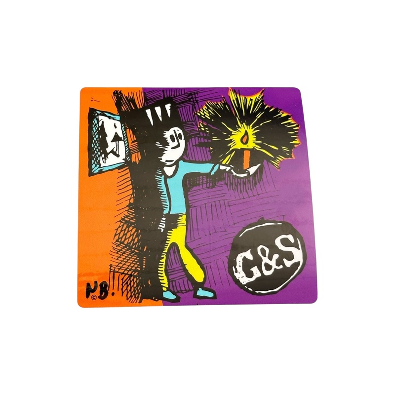 “Candle Man” Neil Blender Sticker