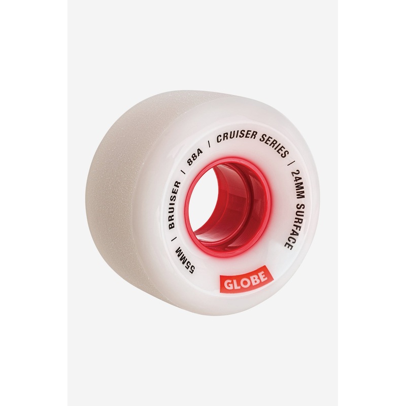 Bruiser Cruiser Wheel 55mm White/Red/55 55