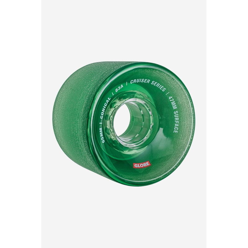 Conical Cruiser Wheel 65mm Clear Forest 65