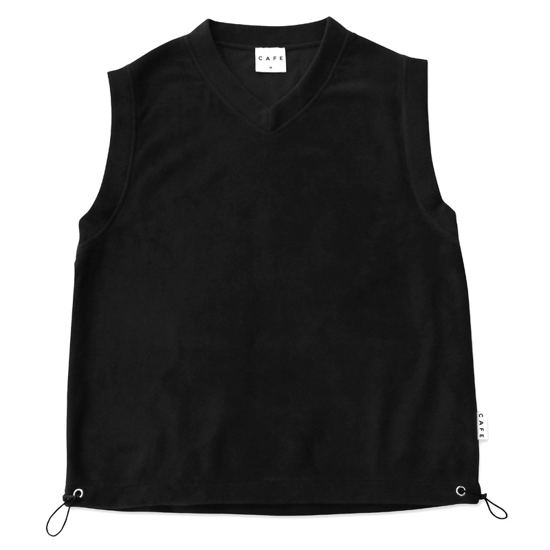 Fleece Vest (Black) S