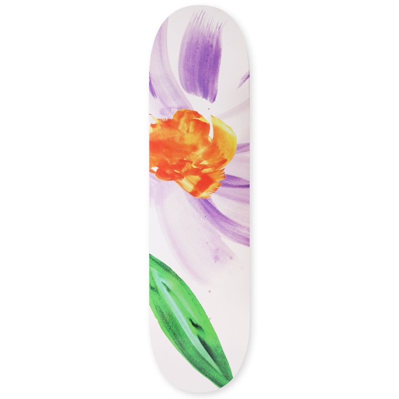 Floral Deck White 7.75″