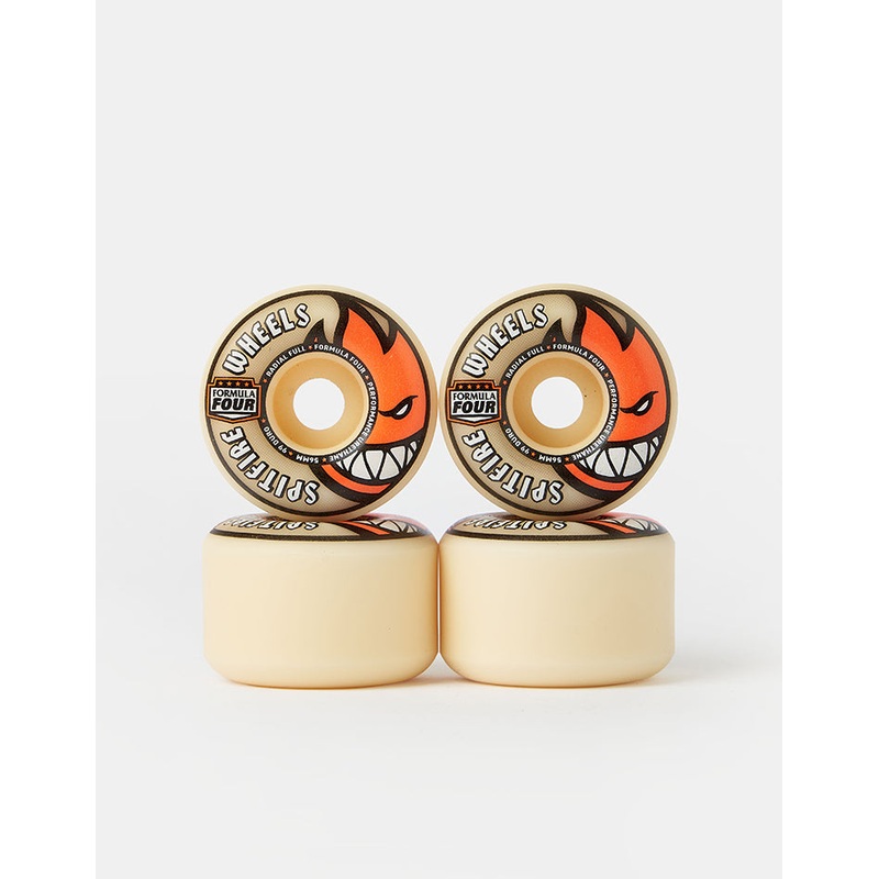 Spitfire Formula Four Radial Full 99d Skateboard Wheels – 54/56/58/60mm 54mm