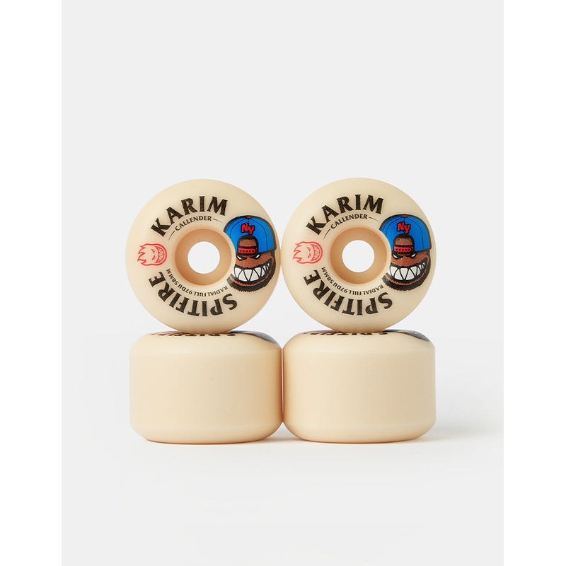 Spitfire Karim Burn Squad Formula Four Radial Full 99d Skateboard Wheels – 58mm 58mm