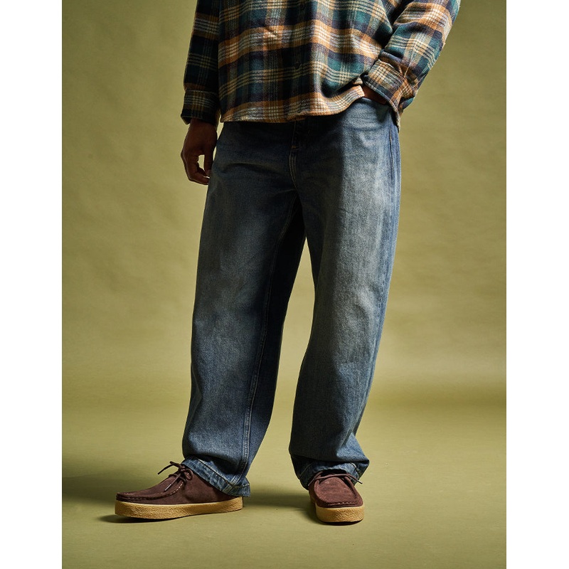 Carhartt WIP Brandon Pant – Blue (Worn Used Wash) S