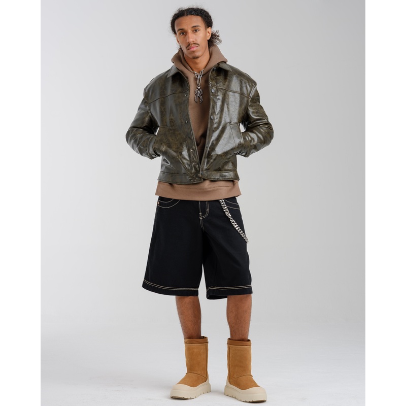 101 Twin Cannon Shorts. 14″. Black/Gold J. 26