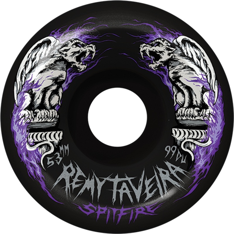 SPITFIRE FORMULA FOUR 99A TAVEIRA CHIMERA CONICAL FULL 53MM BLACK WHEELS
