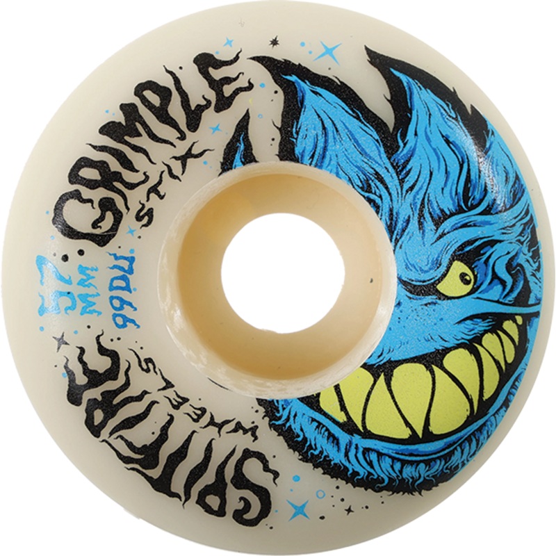 SPITFIRE FORMULA FOUR LOCK-IN FULL 57mm/99a GRIMPLEHEAD NAT SKATEBOARD WHEELS