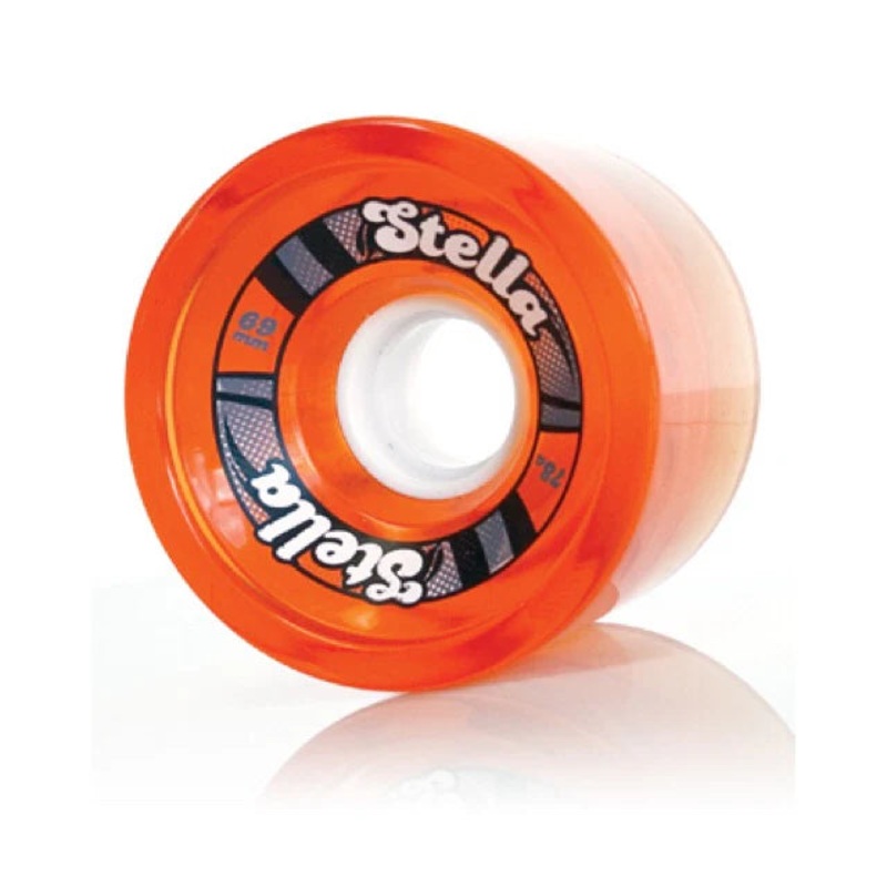 Stella 69mm 78a Gel Orange Wheel Set