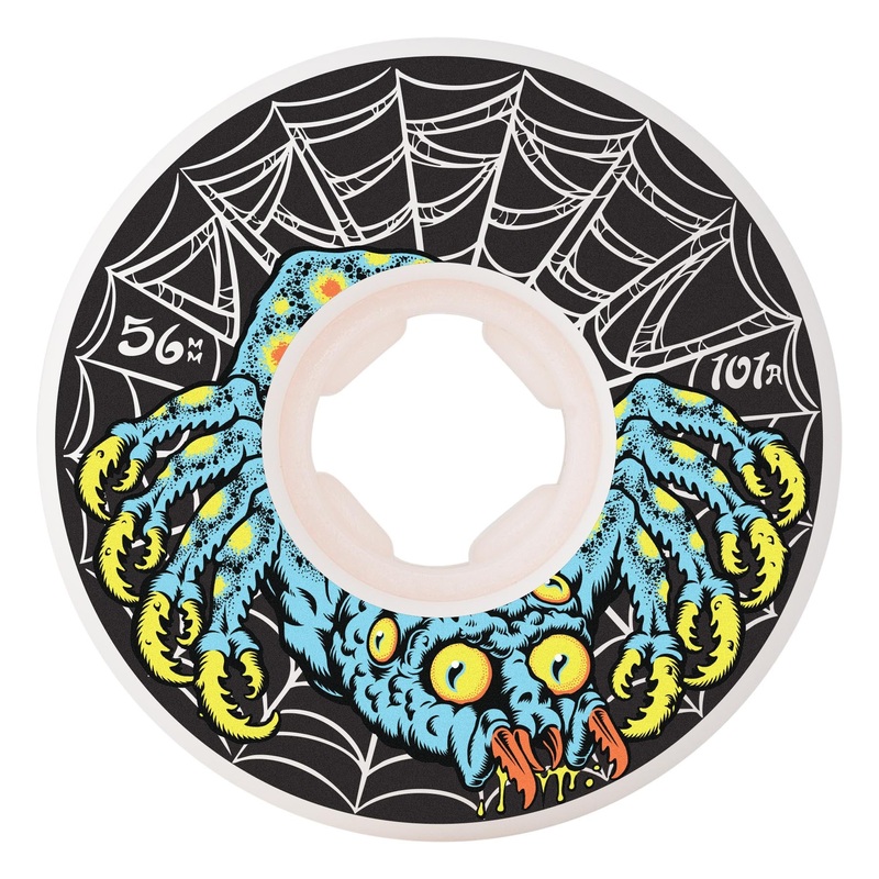 OJ Eric Dressen Spider Elite White 56mm/101a Skateboard Wheels