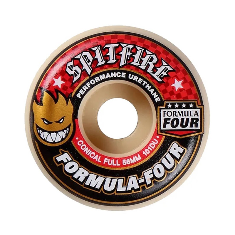 F4 101D Conical Full Skateboard Wheels 56MM