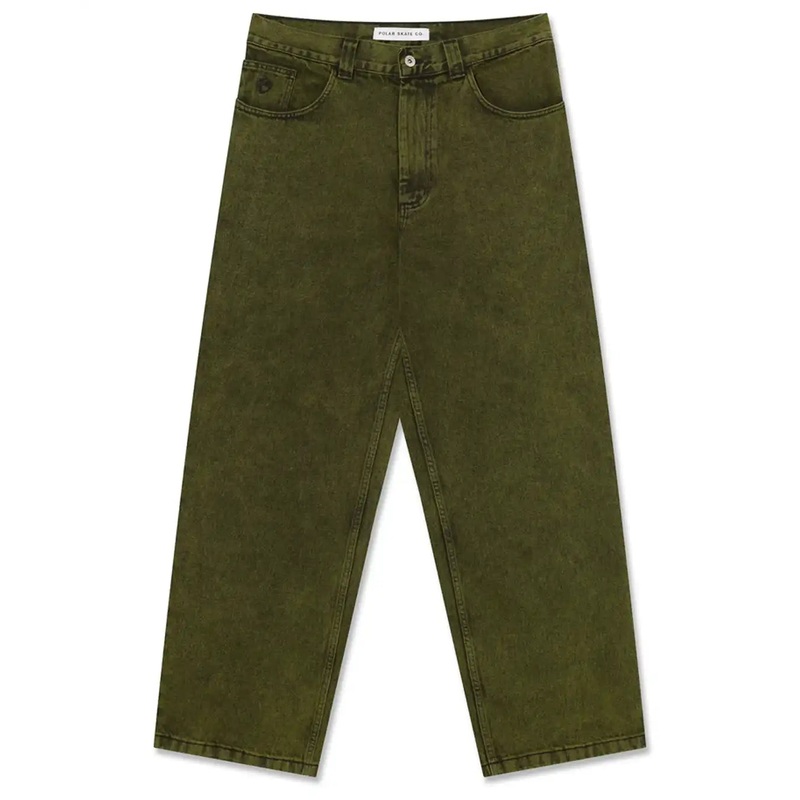Big Boy Denim Jeans – Green/Black XS