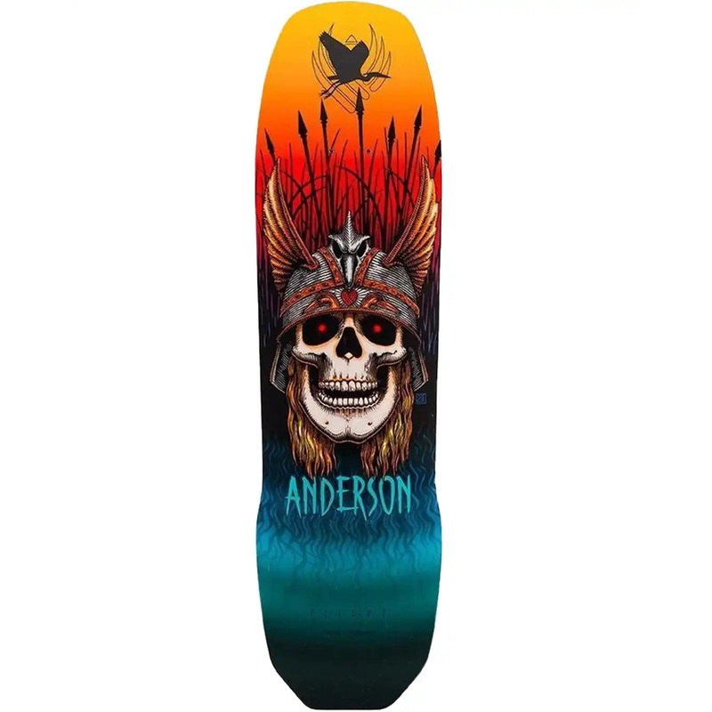 Anderson Skull Flight 289 Skateboard Deck 8.45