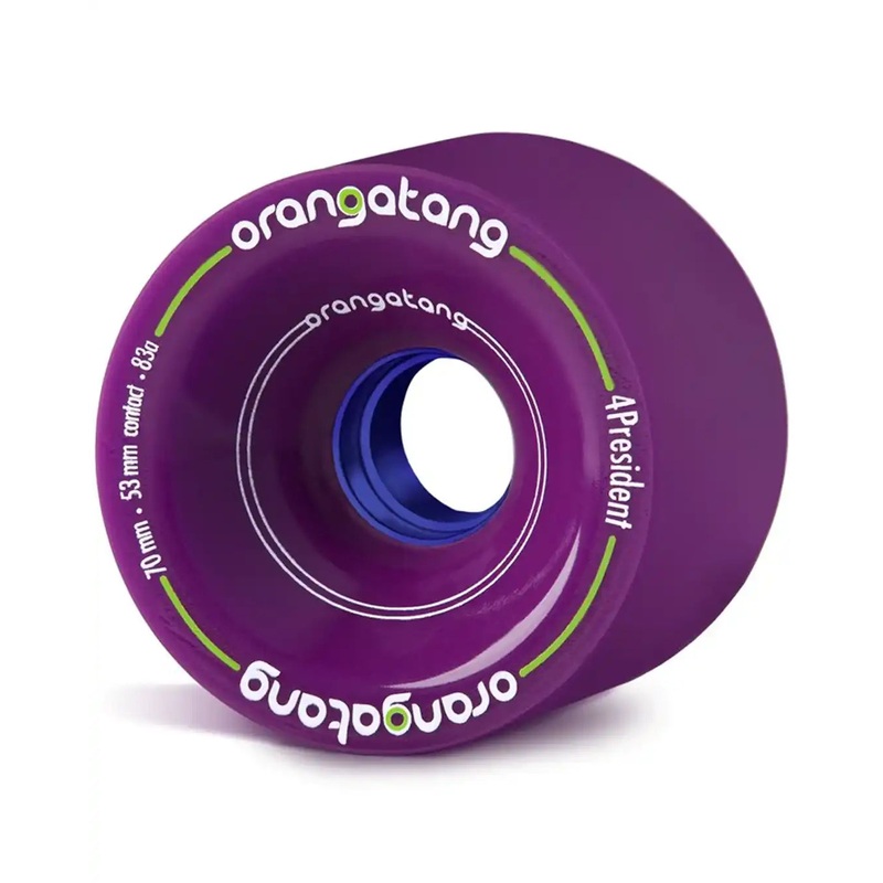 4President Longboard Wheels – Purple 83A 70MM