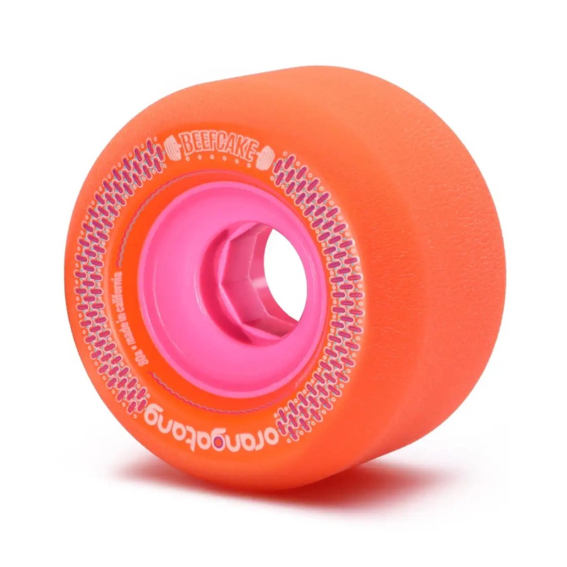 Beefcake Longboard Wheels – Orange 80A 73MM