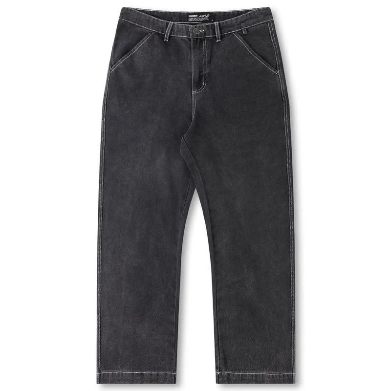 Reynolds Flatline Jeans – Washed Black 30