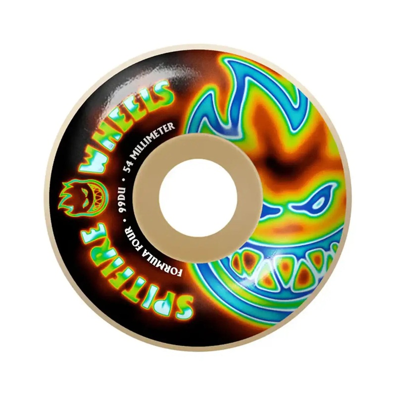 F4 99D Radioactive Bighead Skateboard Wheels – 54mm 54MM