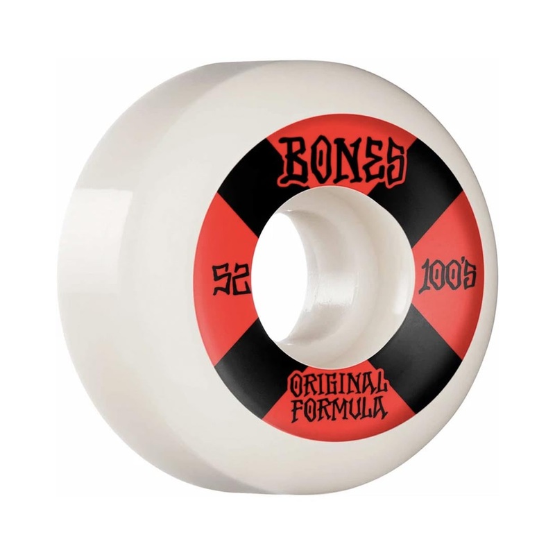 V5 Sidecuts 100’S Skateboard Wheels – White 52