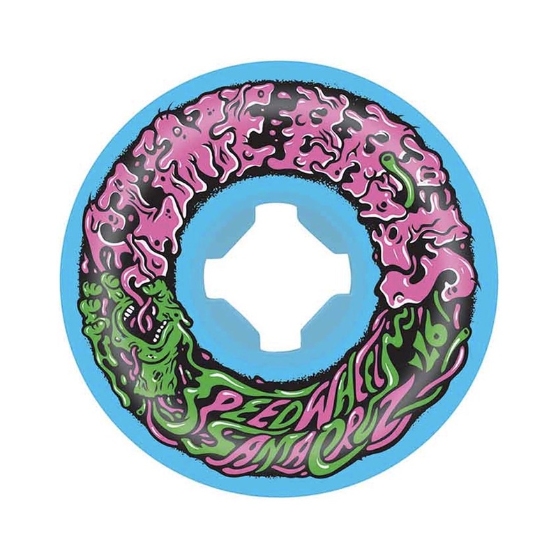 Vomit Mini Skateboard Wheels – Blue 53