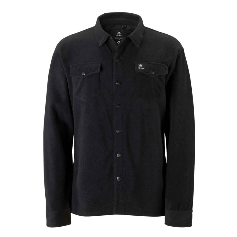 December Fleece Shirt – Black M