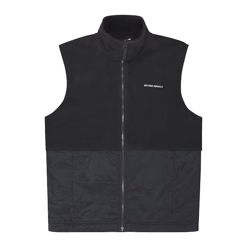 Fleece Vest – Black L