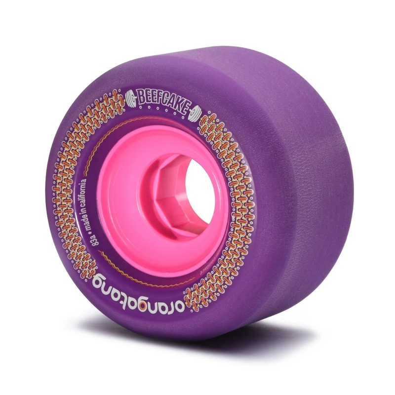Beefcake Longboard Wheels – Purple 83A 73MM