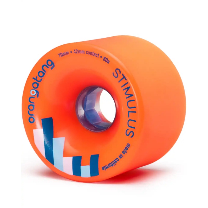 Stimulus Longboard Wheels – Orange 80A 70MM