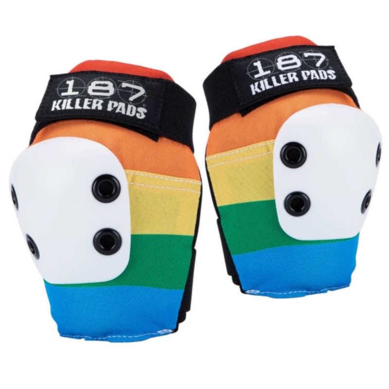 187 Slim Elbow Pads – Rainbow P_XS