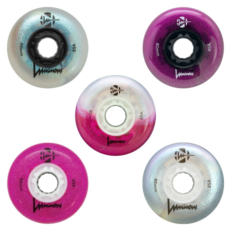 Luminous Glitter LED Inline 80mm 85a 4pk Black Pearl