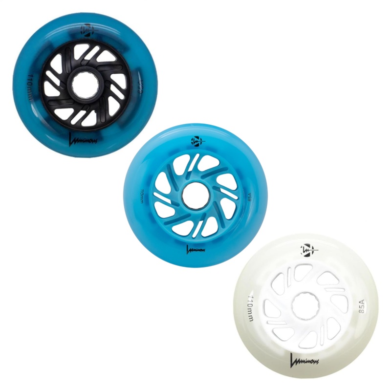 Luminous Glow LED Inline 110mm 85a – Single Blue Glow