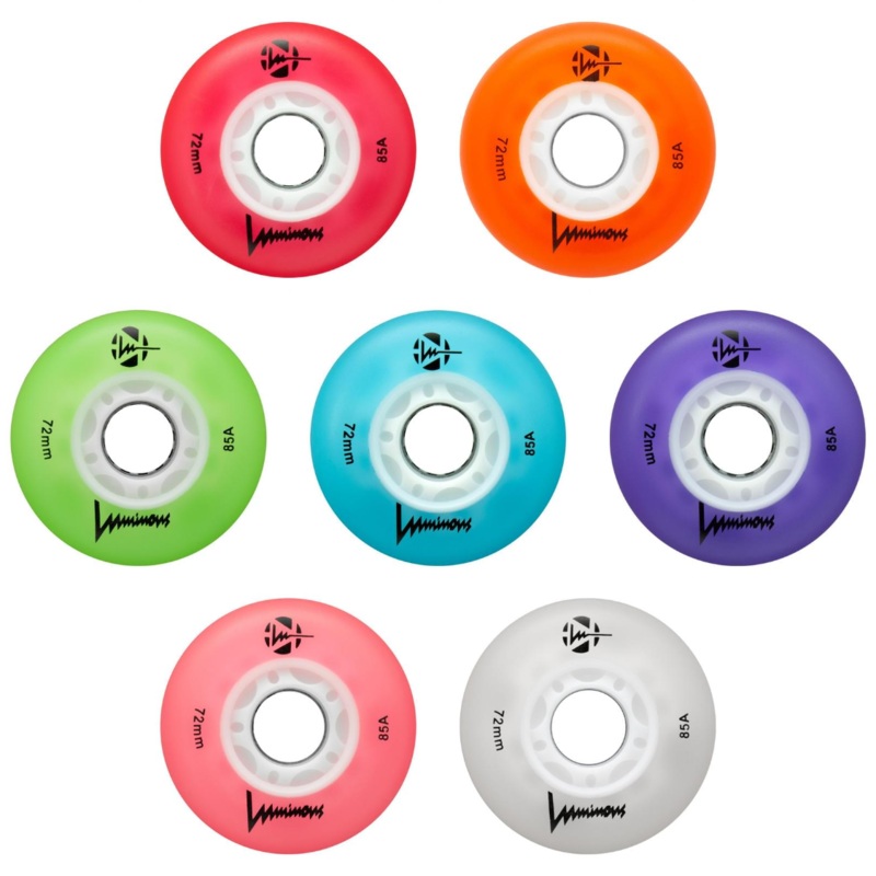 Luminous LED Inline 72mm 85a 4pk Red