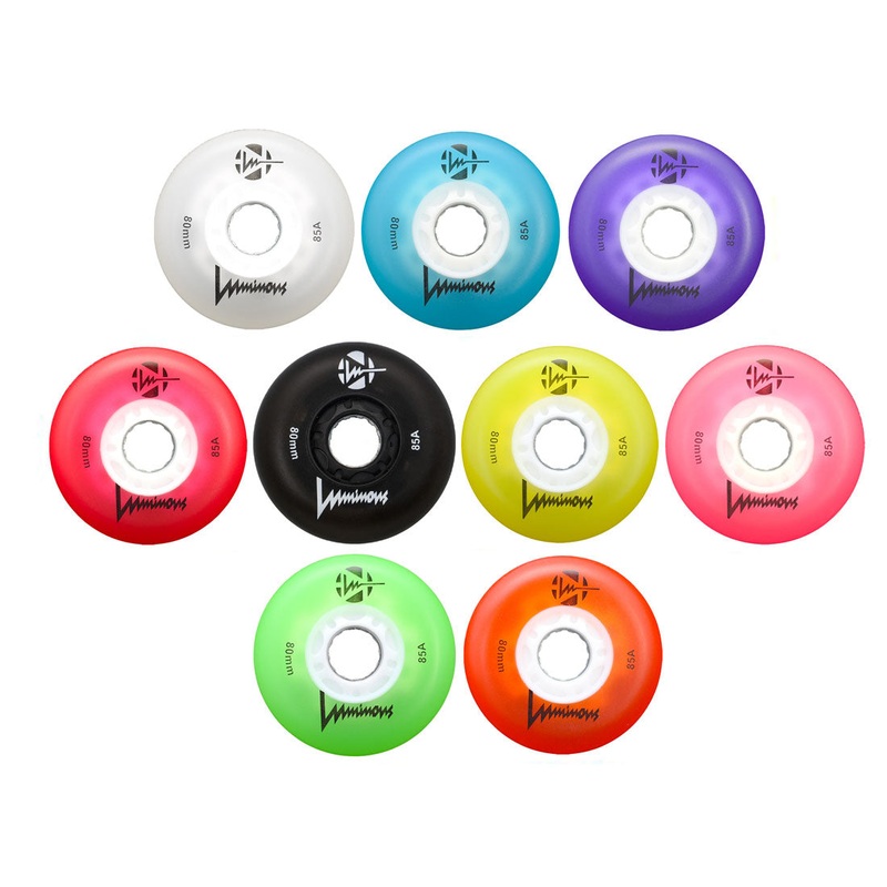 Luminous LED Inline 80mm 85a 4pk Blue