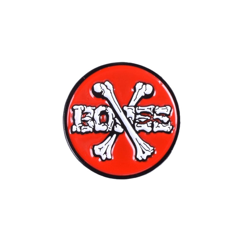Bones PP Cross Bones Lapel Pin