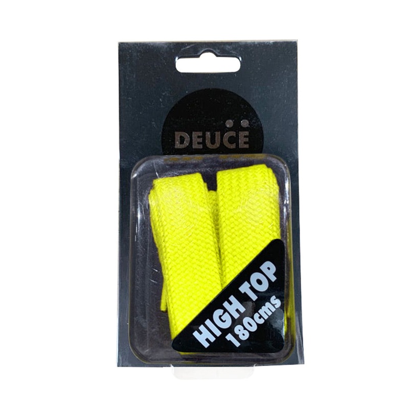Deuce HT Wide Laces – Neon Yellow
