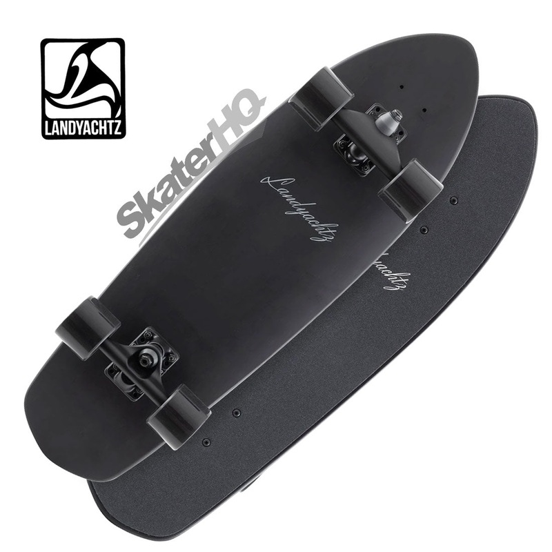 Landyachtz Pocket Knife 29 Surfskate Complete – Black D_lrg Black