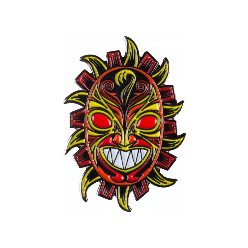 Powell Peralta Guerrero Mask Lapel Pin – Glow