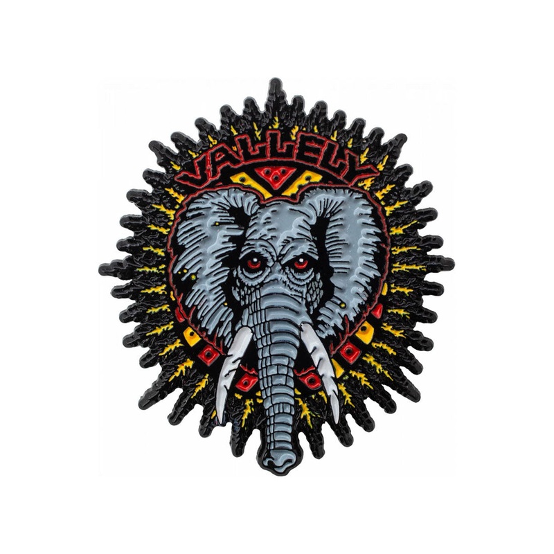 Powell Peralta Vallely Elephant Lapel Pin