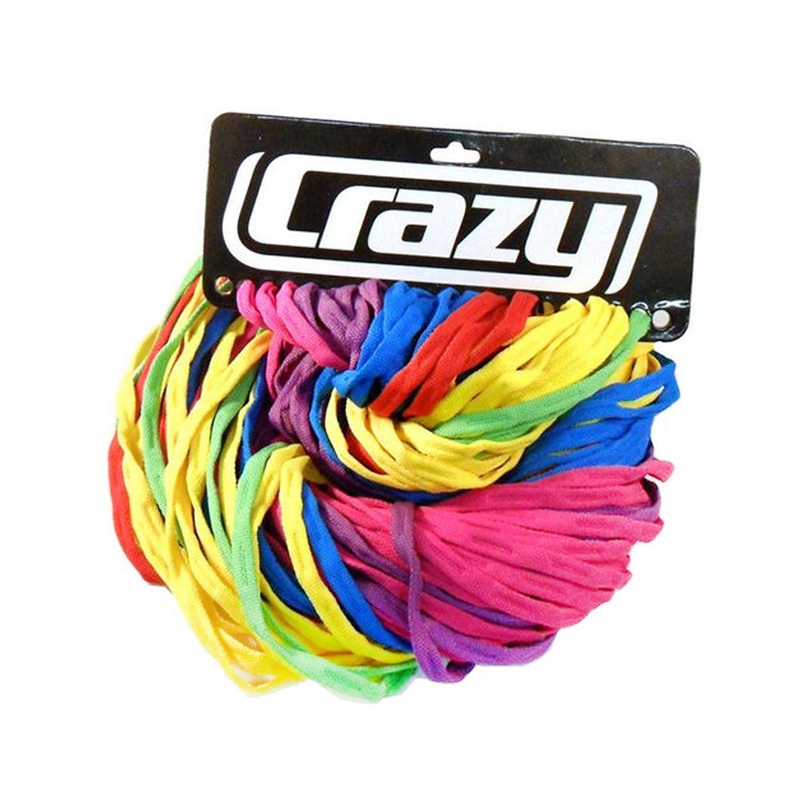 Crazy Laces – Pair – Assorted Colours Pink 150cm / 60″