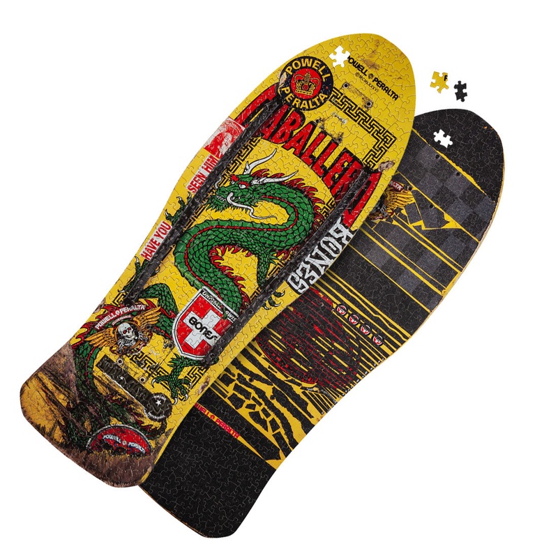 Powell Peralta 500pc Puzzle – Cab Chinese Dragon Yellow
