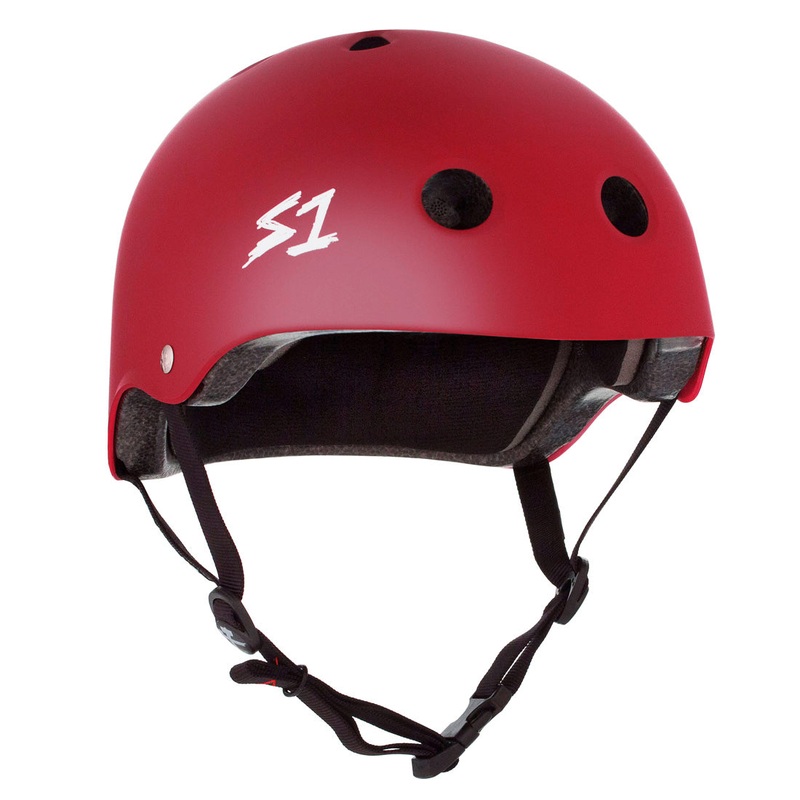 S-One Lifer Helmet – Blood Red Matte