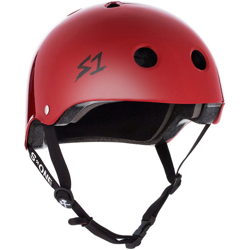 S-One Mega Lifer Helmet – Blood Red Gloss