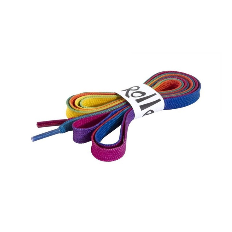 Rio Roller Laces – Rainbow Fade 155cm | 61″