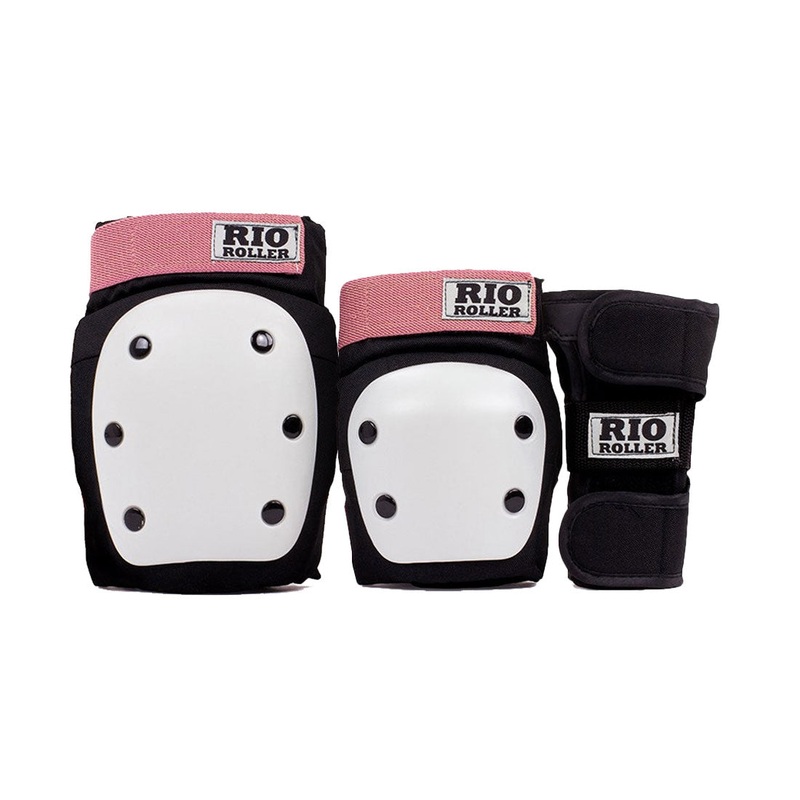 Rio Roller Triple Pad Set – Black/Rose Gold P_SML
