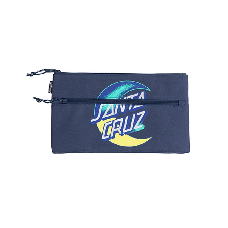 Santa Cruz Dark Arts Moon Dot Pencil Case – Navy