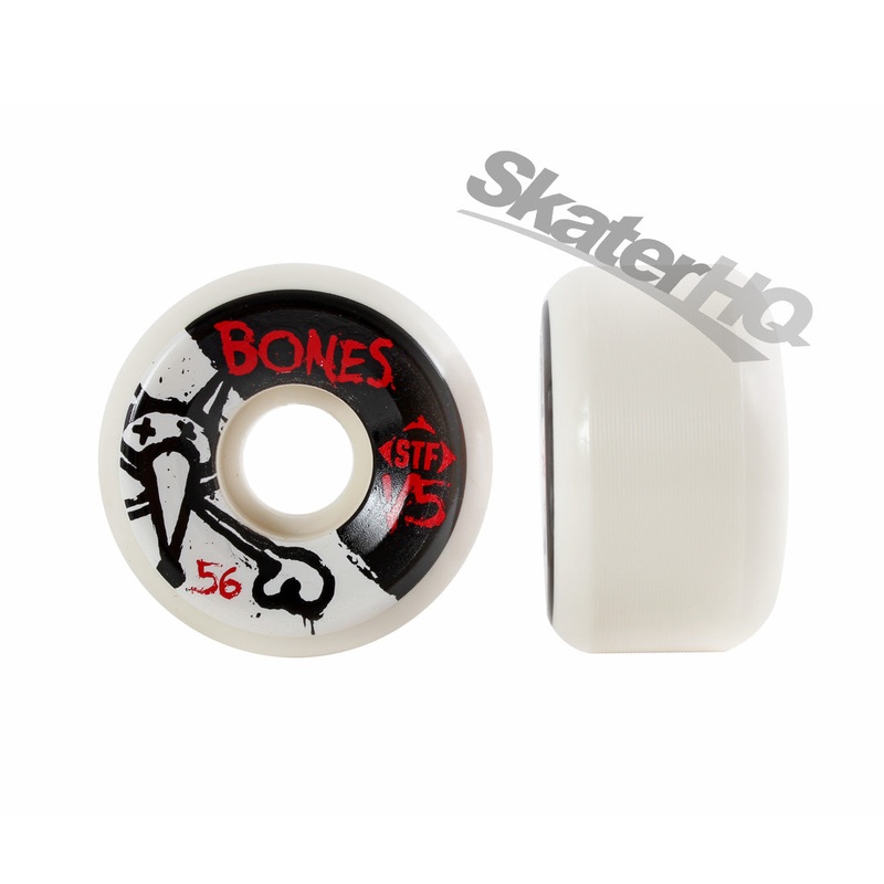 Bones STF V5 Side Cut 56mm W 51-60mm White