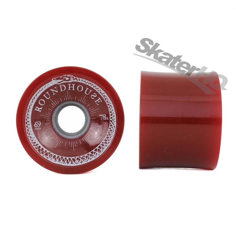 Carver Roundhouse Concave 69mm/78A 4pk – Burgundy W 61-70mm Burgundy
